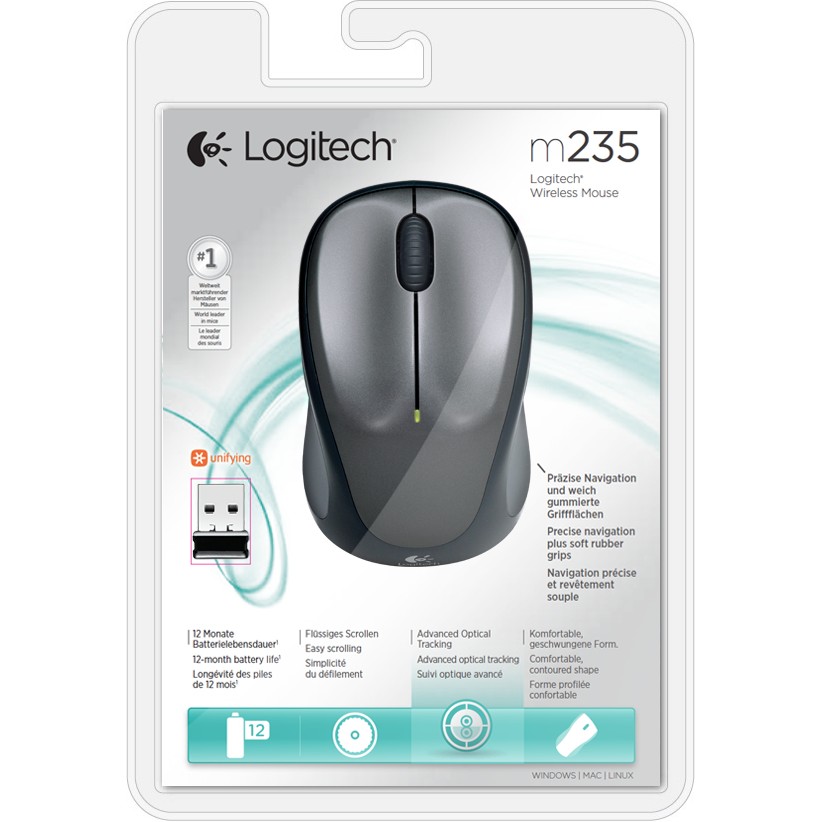 Logitech 910-002201, Mäuse, Logitech M235 mouse  (BILD6)