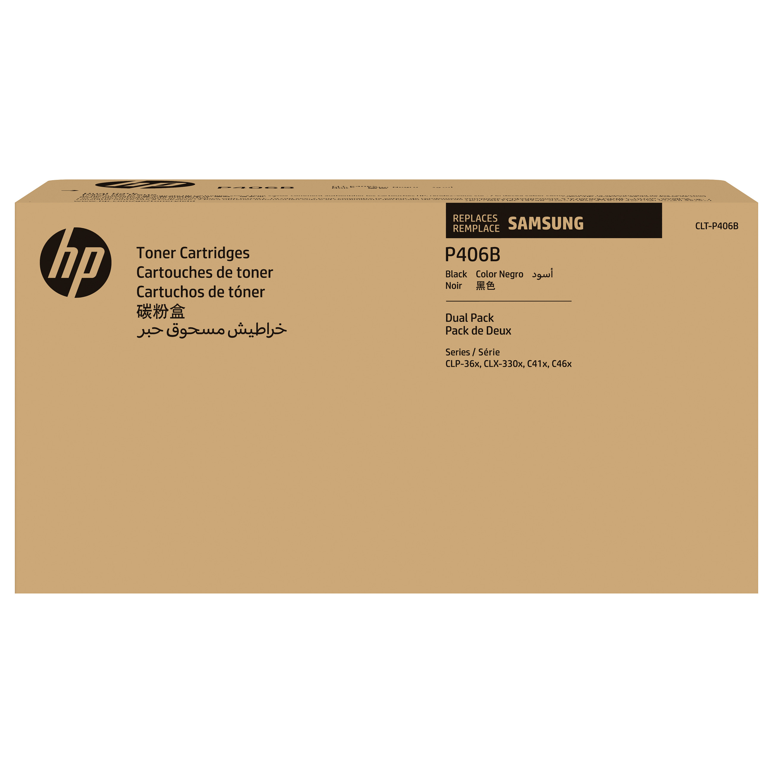Samsung HP SU374A ehm. (CLT-P406B/ELS) Twin-Pack 2er Pack
