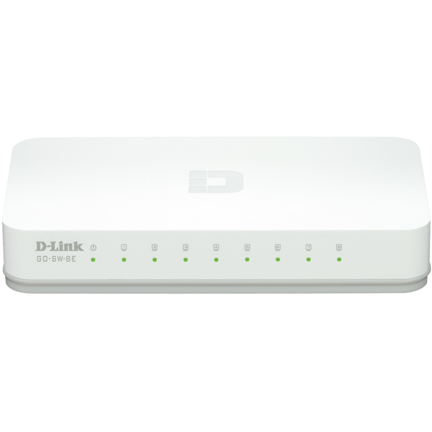 D-Link GO-SW-8E/E Netzwerk-Switch Unmanaged Fast Ethernet (10/100) Weiß