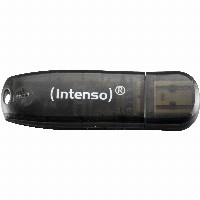 STICK 16GB 2.0 Intenso Rainbow Line schwarz