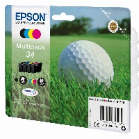 Epson Tinte 34 4er-Pack black + color T3466