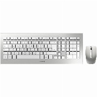 Cherry DW 8000 RF Wireless Silber Tastatur white QWERTZ DE