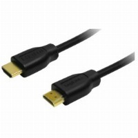 Logilink HDMI-Kabel A/M zu A/M. 4K/30 Hz. schwarz. 0.2 m