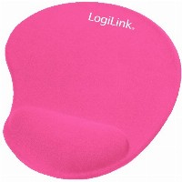 Mauspad LogiLink Silcon Wrist pink