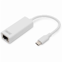 DIGITUS Adapter USB3.0/C -> RJ45 Gigabit Ethernet St/Bu 20cm