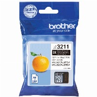 Brother Tinte LC-3211BK Schwarz bis zu 200 Seiten nach ISO/IEC 24711