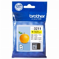Brother Tinte LC-3211Y Gelb bis zu 200 Seiten nach ISO/IEC 24711