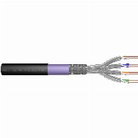 DIGITUS CAT.7 S/FTP Erdverlegekabel. simplex. PE.100m.grau