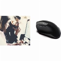 Cherry MW 4500 RF Wireless Optisch 1200DPI rechts Schwarz Maus