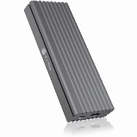 ICY BOX IB-1817M-C31 Externes USB-C 3.1 Gehäuse für M.2 NVMe SSD Aluminium