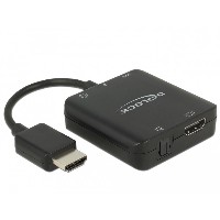 DELOCK HDMI Audio Extractor 4K 60 Hz kompakt
