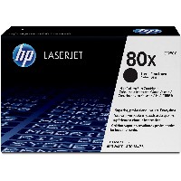 HP Toner 80X CF280X Schwarz Hohe Kapazität