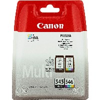 Canon Tinte PG-545/CL-546 8287B005 2er Pack (BK/Color) gemäß ISO/IEC 24711