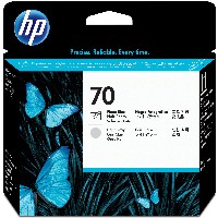 HP 70 original printhead C9470A black and light grey standard capacity 1-pack