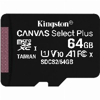 CARD 64GB Kingston Canvas Select Plus MicroXC 100MB/s