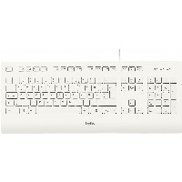 Logitech K280e - Tastatur - USB - Deutsch - weiß