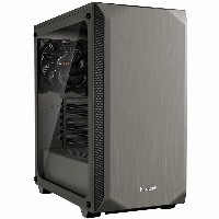 Midi be quiet! PURE BASE 500 mettalic grey Window