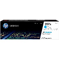 HP Toner 207X W2211X Cyan bis zu 2.450 Seiten