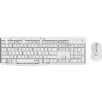 Logitech MK295 Silent wireless Combo white QWERTZ DE
