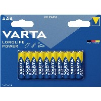 Batterie AAA (LR03) 1.5V *Varta* High Energy - 20-Pack