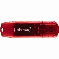 STICK 128GB USB 2.0 Intenso 3502491 Rainbow Line Red