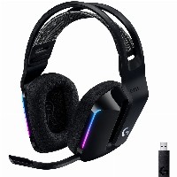 Logitech Gaming Headset Lightspeed G733 Black
