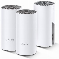 TP-LINK Deco E4 Mesh-WLAN 3-Pack (Router. 2 Extender) (AC1200)