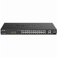 24+2P D-Link DGS-1100-26MPV2 M RM PoE+