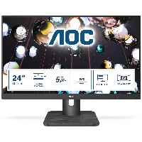 60,5cm/23,8 (1920x1080) AOC 24E1Q 16:9 5ms IPS HDMI VGA DisplayPort VESA Speaker Full HD Black