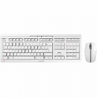 Cherry Tastatur und Maus Set STREAM DESKTOP RECHARGE grey