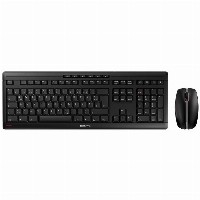 Cherry Tastatur und Maus Set STREAM Desktop RF Wireless black QWERTZ DE