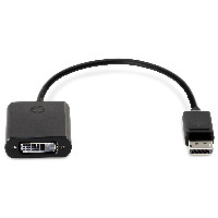 Adapter HP DisplayPort > DVI (ST-BU) Black