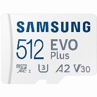 CARD 512GB Samsung EVO Plus microXC 130MB/s +Adapter