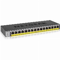 16P Netgear GS116PP RM PoE+