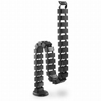 DIGITUS Kabelkanal flexibel anpassbare Länge 1.3m schwarz