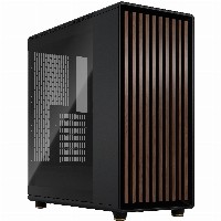 Midi Fractal Design North Charcoal Black Window Clear