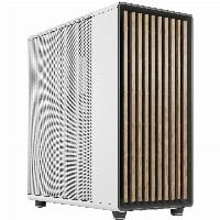 Midi Fractal Design North Chalk White Window Mesh