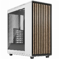 Midi Fractal Design North Chalk White Window Clear