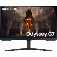 80cm/32 (3840x2160) Samsung Odyssey G7 S32BG700EU 16:9 1ms IPS HDMI 2xDisplayPort VESA Pivot Speaker 4K 144Hz Gaming Black