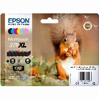Epson Tinte 378XL C13T37984010 Multipack (BKMCY/Hellmagenta/Hellcyan) 6er bis zu 830 Seiten
