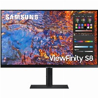 68,6cm/27 (3840x2160) Samsung S27B800PXP 16:9 5ms IPS HDMI DisplayPort USB-C VESA Pivot 4K Black