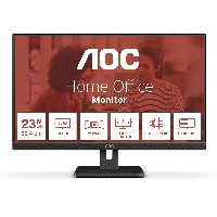 60,5cm/23,8 (1920x1080) AOC 24E3UM 16:9 4ms HDMI VGA DP VESA Full HD Black