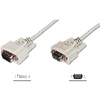 Digitus Seriell (BU-ST) 2m Verlängerungskabel Weiß