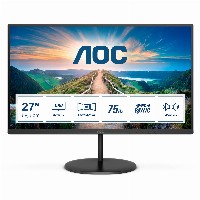 68,6cm/27 (2560x1440) AOC V4 Q27V4EA 16:9 4ms IPS DP HDMI VESA Speaker QHD Black
