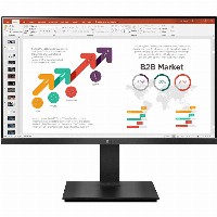 60.4cm/23.8 (1920x1080) LG 24BP45SP-B 16:9 5ms IPS HDMI DP Pivot Speaker Full HD Black