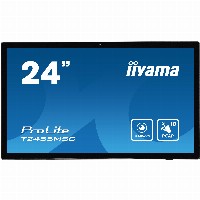 60,5cm/24 (1920x1080) iiyama ProLite T2455MSC-B1 16:9 FHD IPS Touch 5ms HDMI DP USB Speaker Black
