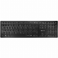 Cherry KW 9100 SLIM - Tastatur wireless silver QWERTZ DE