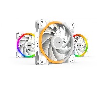 120mm be quiet! LIGHT WINGS White PWM high-speed Triple-Pack