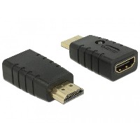 DELOCK Adapter HDMI-A Stecker > HDMI-A Buchse EDID Emulator