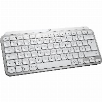 Logitech MX Keys Mini - Tastatur - Hintergrundbeleuchtung Pale Gray